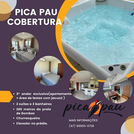 Residencial Pica Pau 301 Lägenhet Bombinhas Exteriör bild
